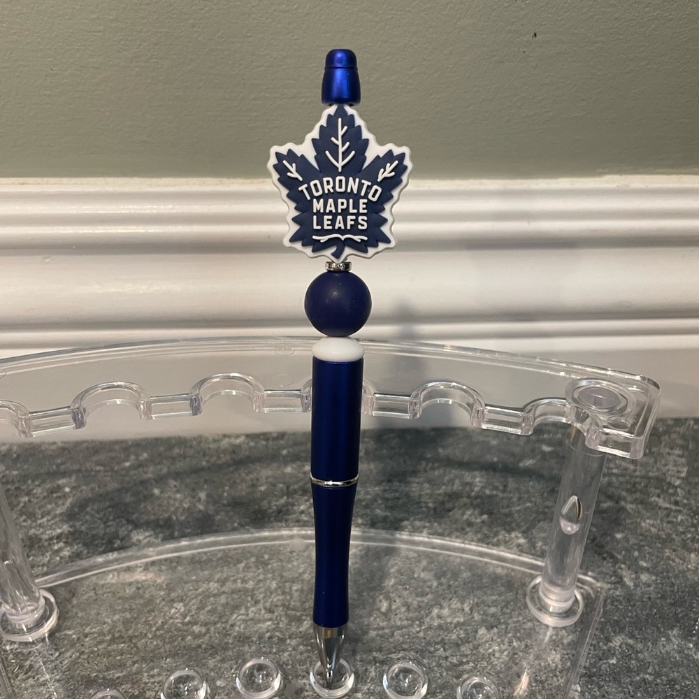 Toronto Maple Leafs Homemade Beadable Pen